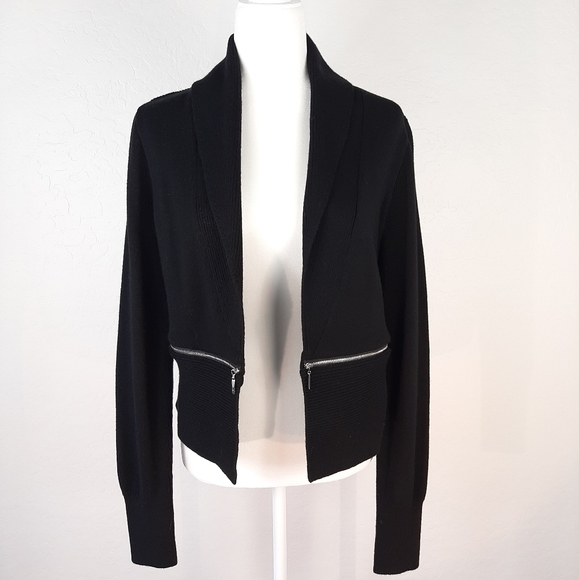 White House Black Market Sweaters - NWT White House Black Market Black Sweater L